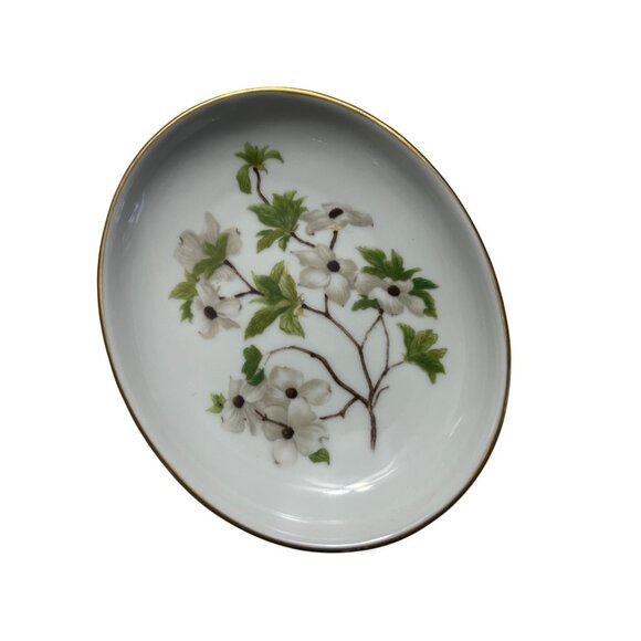 Vintage G. Loates Porcelain Trinket Set - Picture 3 of 11